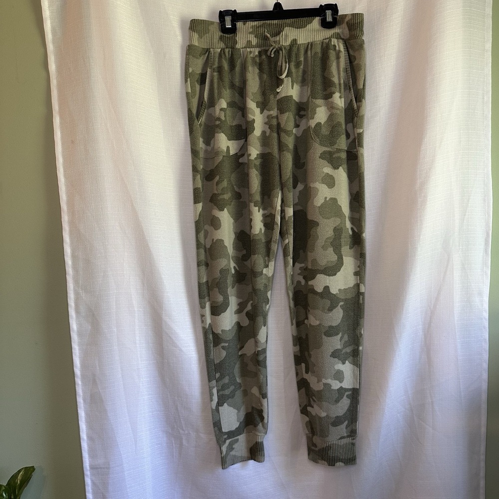 Hippie Rose Women's Camo Joggers Size L Lounge Pants Athleisure Streetwear - Picture 9 of 16